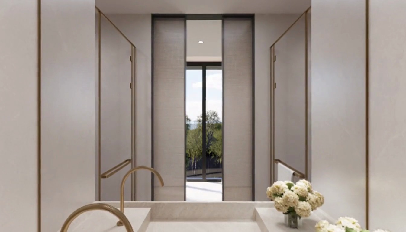 Refined interior joinery detail