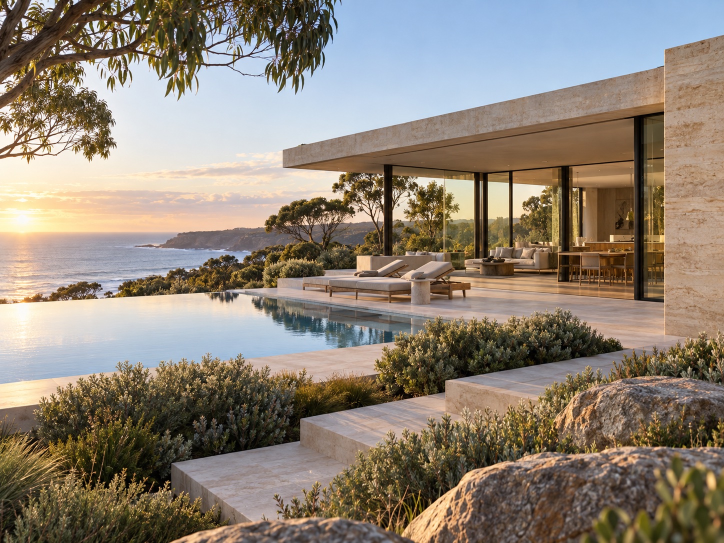 Original coastal residence concept